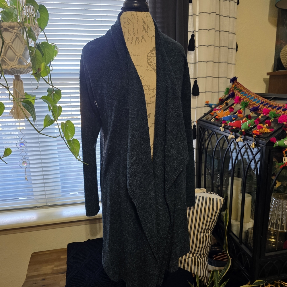Barefoot Dreams Dark Emerald Green Cardigan